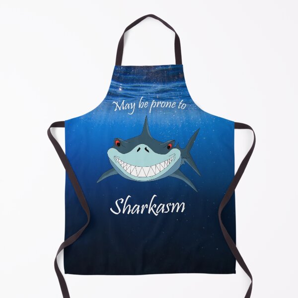 Item preview, SHARKASM – FUNNY SARCASTIC SHARK - SARCASM designed and sold by Danicus666.