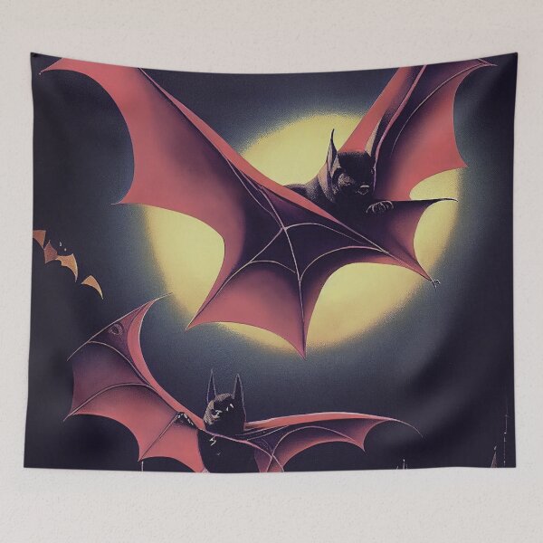 Item preview, bats halloween t shirt designed and sold by ComicsFactory.