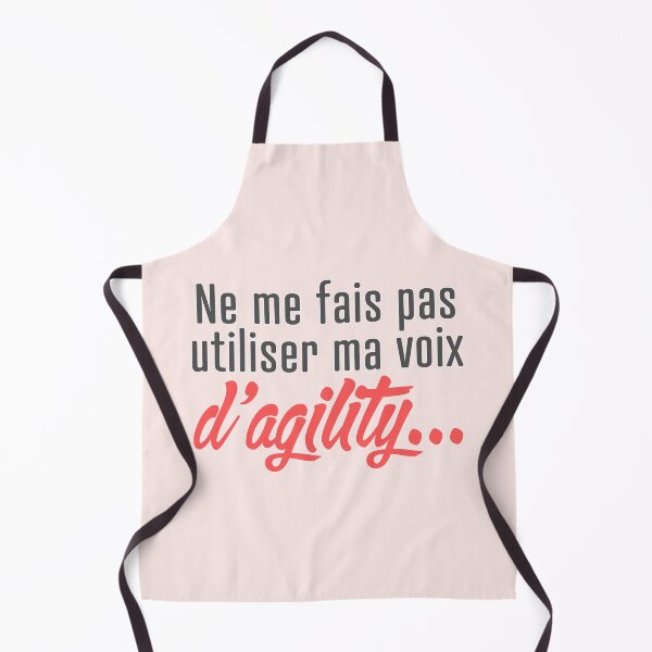 Aperçu de l'œuvre Ne me fais pas utiliser ma voix d'agility créée et vendue par PausePapote.