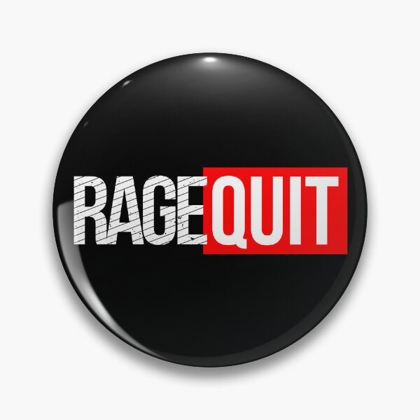 Item preview, Rage Quit - gamers serotonin designed and sold by Creatrick.