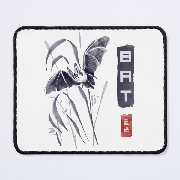 Item preview, Sumi-e Style Bat designed and sold by SarcasticRow.