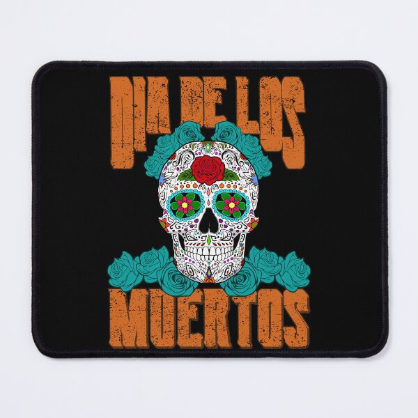 Item preview, Dios De Los Muertos Distressed Text Day of the Dead Calavera Sugar Skull designed and sold by Rongway76.