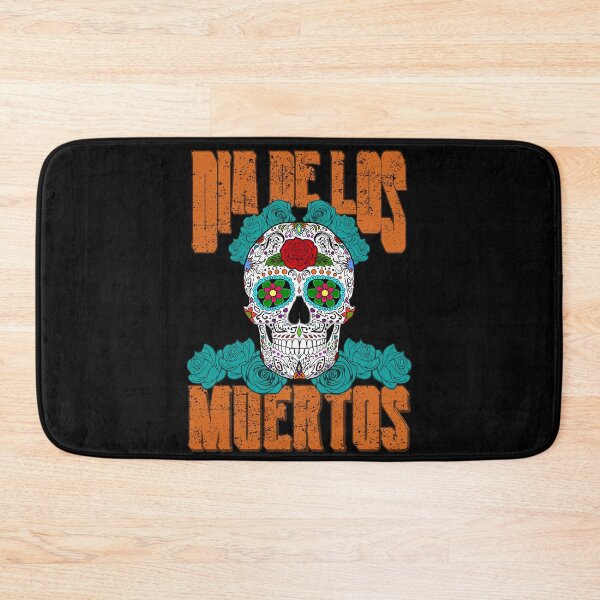 Item preview, Dios De Los Muertos Distressed Text Day of the Dead Calavera Sugar Skull designed and sold by Rongway76.