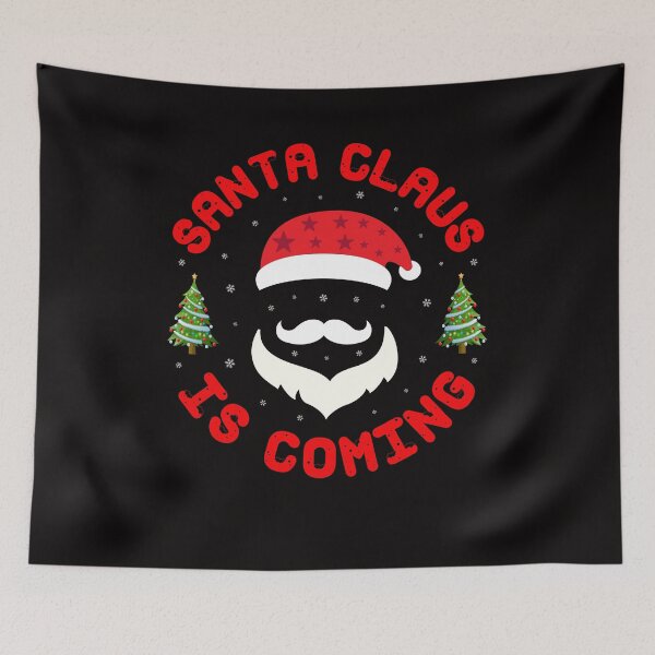 Item preview, Santa Claus is coming Christmas Decoration designed and sold by netdota.