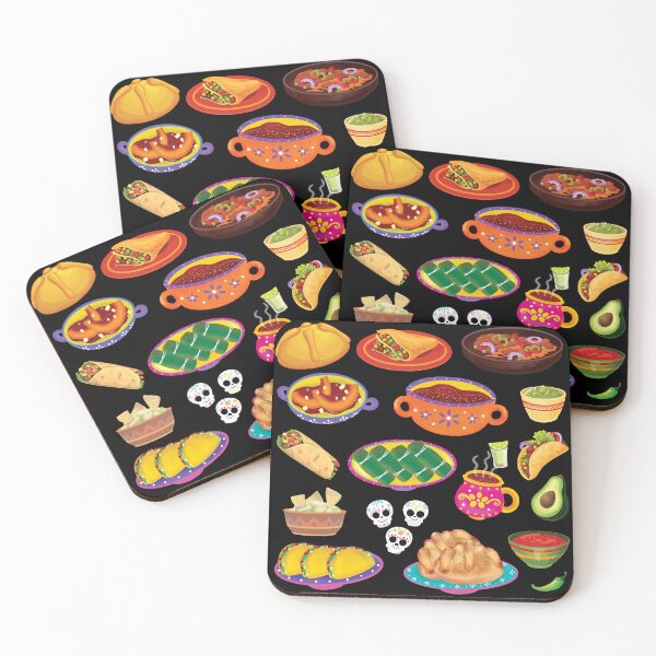 Item preview, Day Of The Dead Holiday Food 2 designed and sold by Alicia Chee.