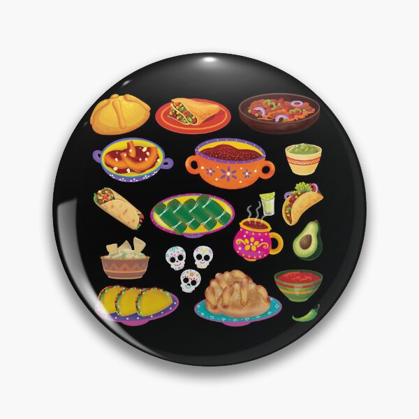 Item preview, Day Of The Dead Holiday Food 2 designed and sold by Alicia Chee.