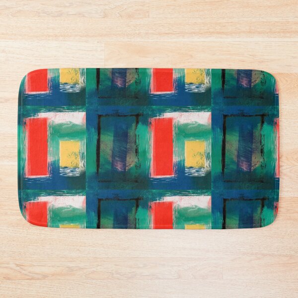Item preview, The red door abstract painting, brush strokes designed and sold by aasiriartstudio.