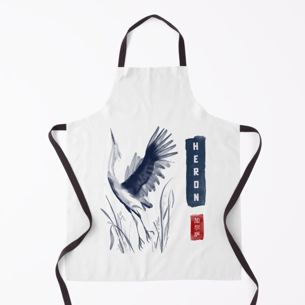 Item preview, Sumi-e Style Heron designed and sold by SarcasticRow.