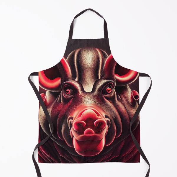 Item preview, Satan in the form of a devilish pig resembling a monster designed and sold by ART NeuroSmARTxx.