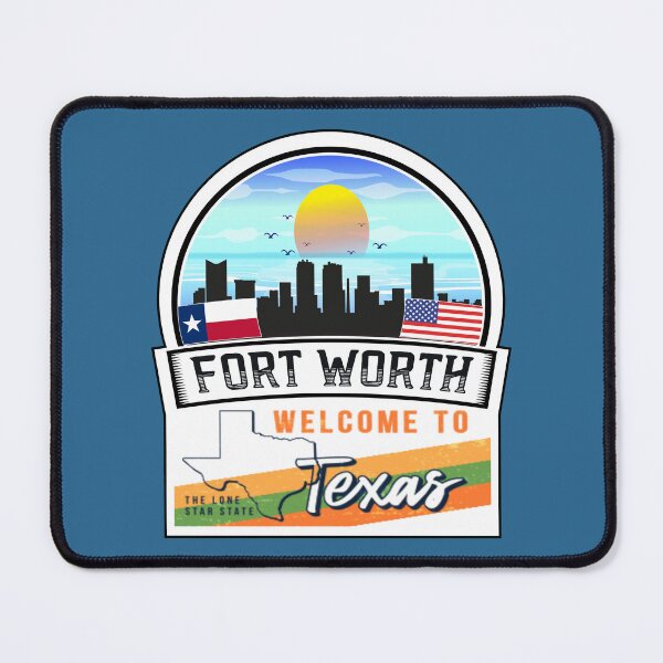 Item preview, Fort Worth, Welcome to Texas, The Lone Star State | Texas State and Cities Series -46 designed and sold by WorldStateArt.
