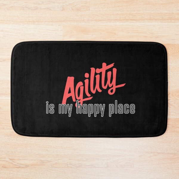 Item preview, Agility is my happy place designed and sold by PausePapote.