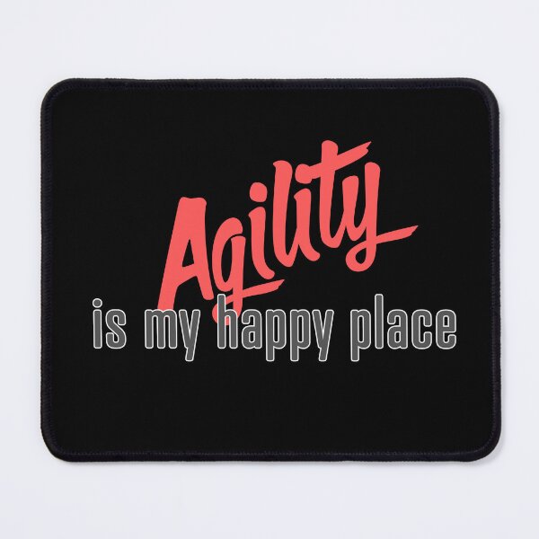 Item preview, Agility is my happy place designed and sold by PausePapote.