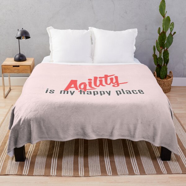 Item preview, Agility is my happy place designed and sold by PausePapote.