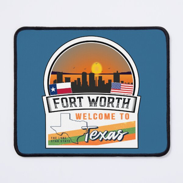 Item preview, Fort Worth, Welcome to Texas, The Lone Star State | Texas State and Cities Series -48 designed and sold by WorldStateArt.