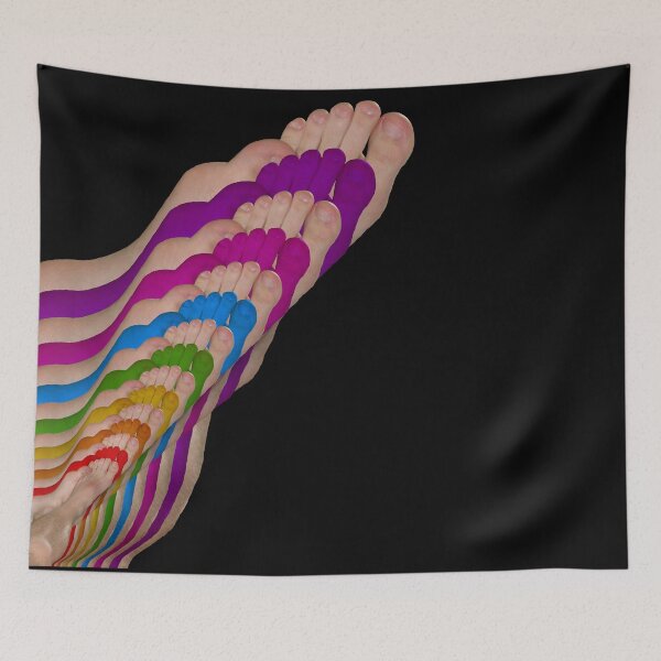 Item preview, Rainbow Foot Fetish designed and sold by michaelwsf.
