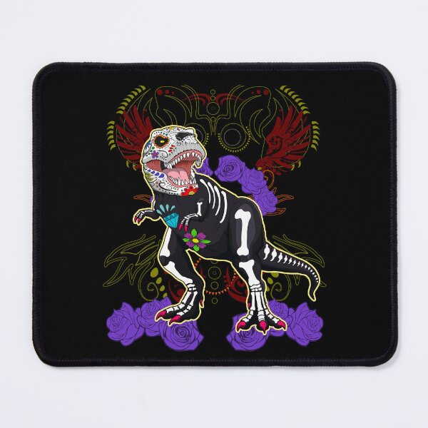 Item preview, Day of Dead Sugar Skull T-Rex Halloween Dinosaur designed and sold by Rongway76.