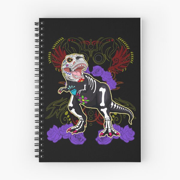 Item preview, Day of Dead Sugar Skull T-Rex Halloween Dinosaur designed and sold by Rongway76.