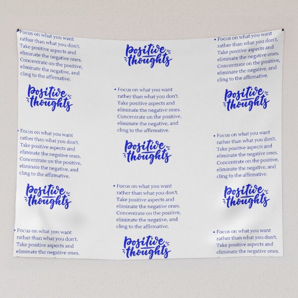 Item preview, Positive thoughts designed and sold by walkerg6.