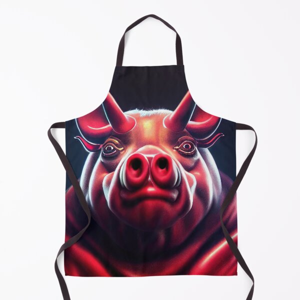 Item preview, Satan in the form of a devilish pig resembling a monster designed and sold by ART NeuroSmARTxx.