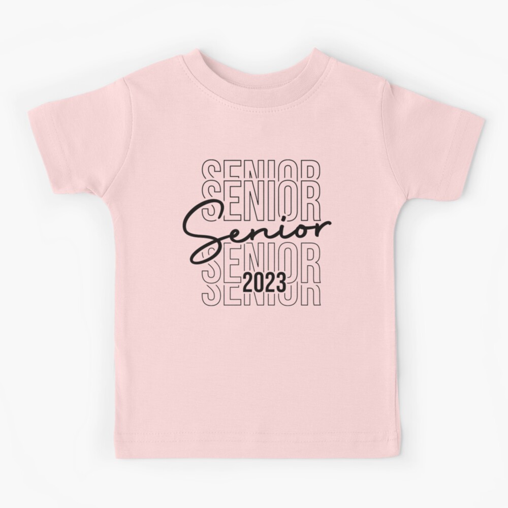 Senior 2023 SVG, Class of 2023 SVG, Graduation 2023 SVG, High School Shirt  Svg, University Silhouette Png Eps Cut Digital Files Sublimation Kids T- Shirt for Sale by Adbor-Tb