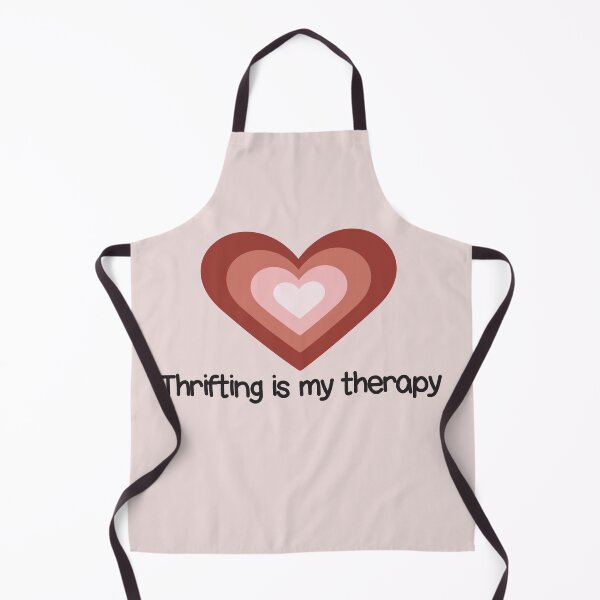 Item preview, Cute Heart Thrifting is My Therapy designed and sold by bolimj.