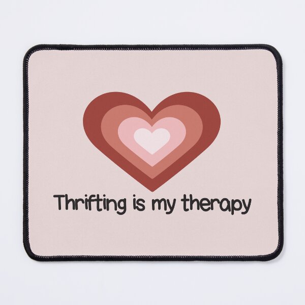 Item preview, Cute Heart Thrifting is My Therapy designed and sold by bolimj.