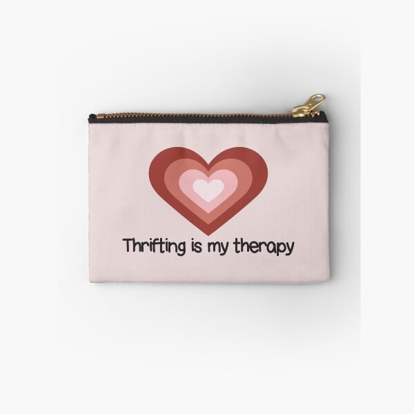 Item preview, Cute Heart Thrifting is My Therapy designed and sold by bolimj.