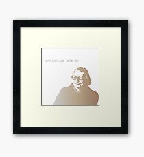 WWJJD? Framed Print