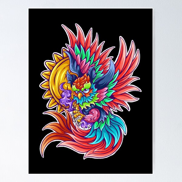 Item preview, Colorful Owl designed and sold by koyung500Store.