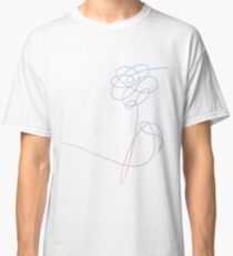 BTS LOVE YOURSELF FLOWER (sans texte) T-shirt classique