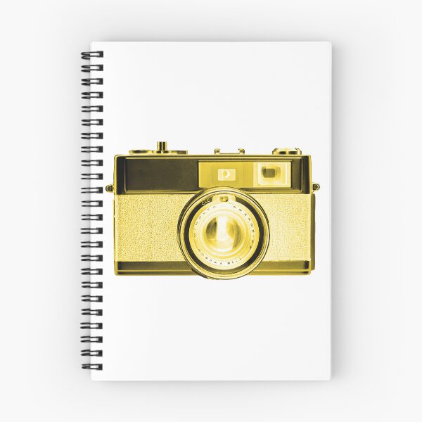Aperçu de l'œuvre Or/Jaune - Appareil photo télémétrique vintage des années 1960 créée et vendue par DecPhoto.