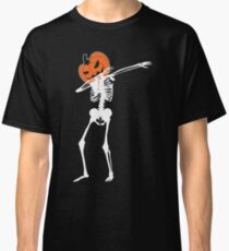 Dab Pumpkin Head Skeleton Classic T-Shirt
