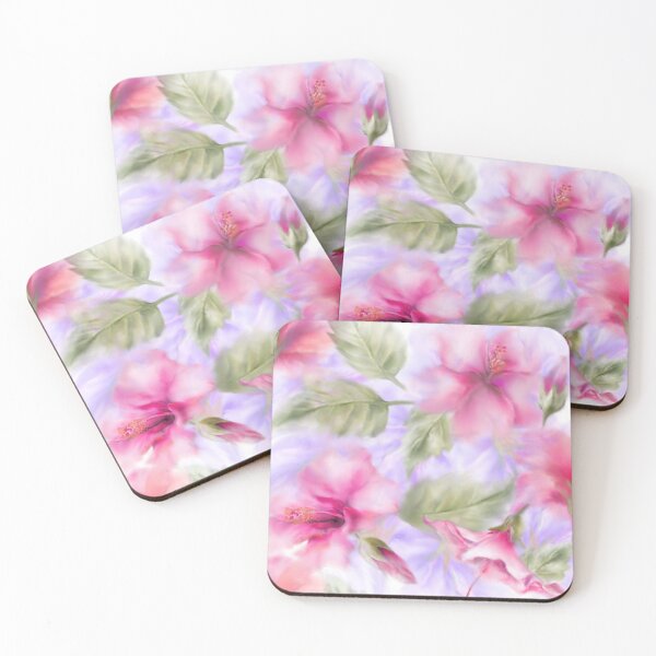 Item preview, Hibiscus in Watercolour Vintage  designed and sold by Tina Veenstra.