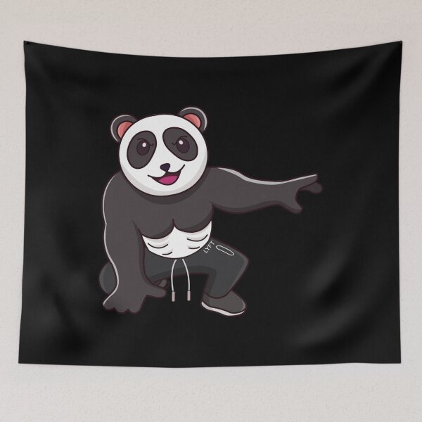 Artikelvorschau, Muskulöser Panda im epischen Stil entworfen und verkauft von navidiganzhiy.