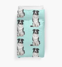 Border Collie Duvet Cover