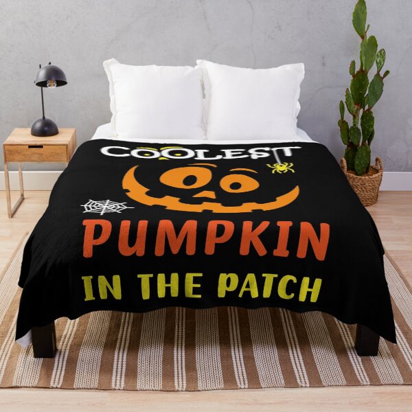Item preview, Coolest Pumpkin In The Patch Funny Face Halloween Party designed and sold by bolkibox.