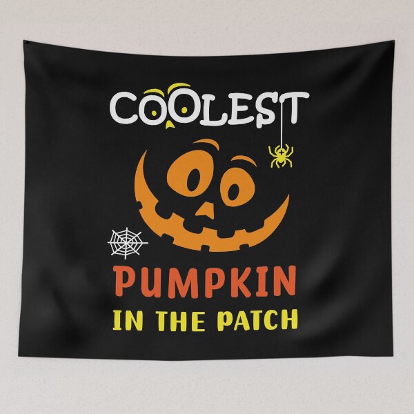 Item preview, Coolest Pumpkin In The Patch Funny Face Halloween Party designed and sold by bolkibox.