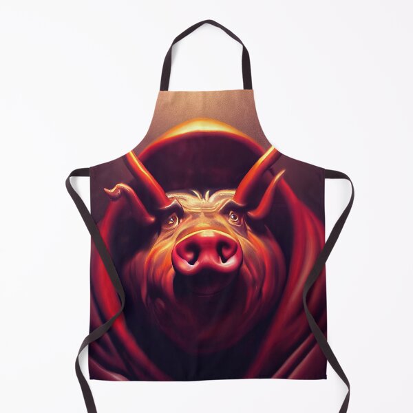 Item preview, Satan in the form of a devilish pig resembling a monster designed and sold by ART NeuroSmARTxx.