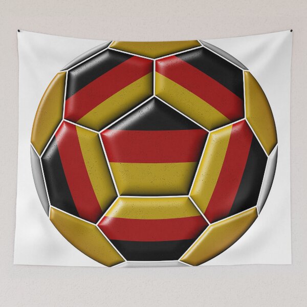 Artikelvorschau, Soocer Ball mit Deutschland Flagge entworfen und verkauft von siloto.
