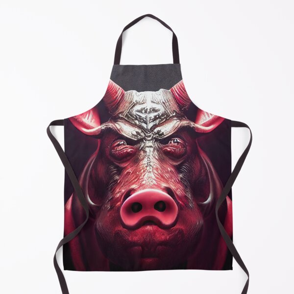 Item preview, Satan in the form of a devilish pig resembling a monster designed and sold by ART NeuroSmARTxx.