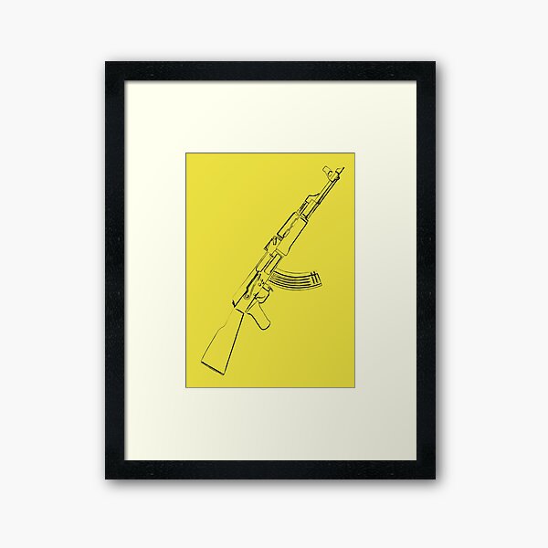 Ak 47 Wall Art For Sale | Redbubble