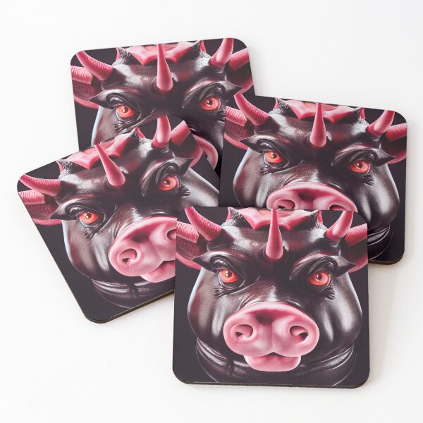 Item preview, Satan in the form of a demonic pig resembling a monster designed and sold by ART NeuroSmARTxx.