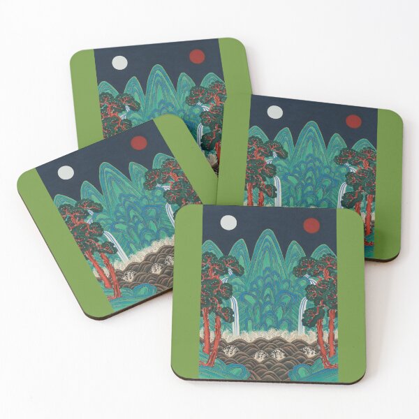 Item preview, Korean folk painting for king,  designed and sold by folkartroom.