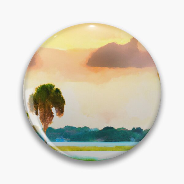 Item preview, Florida Sunset Palms and Bay designed and sold by Paul David Wilson.