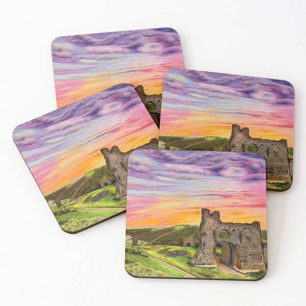 Item preview, Sunrise at Pennard castle  designed and sold by Karen Elaine Evans.