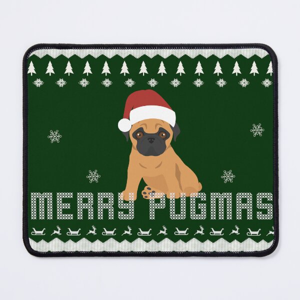 Item preview, Merry Pugmas Merry Christmas Pug winter sweater style Christmas Sweater Xmas Pug Christmas Gift Pug Ugly Jumper Holiday Gift designed and sold by ALLURE-minimal.
