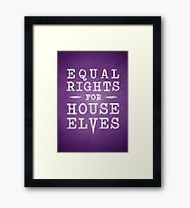 Rights for Elves Framed Print