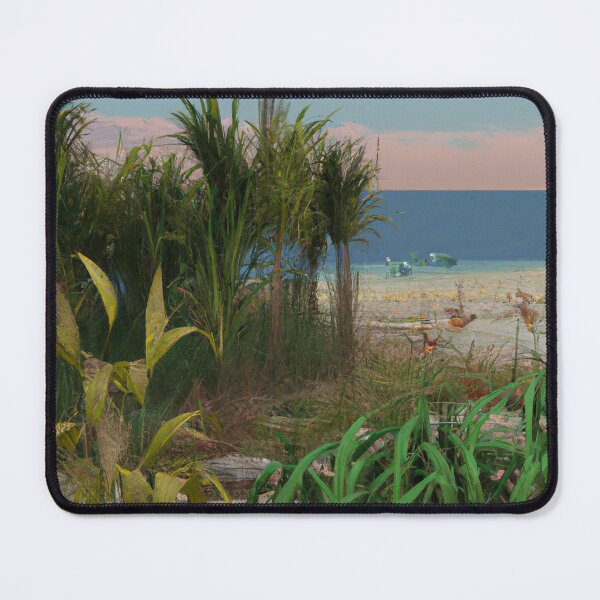 Item preview, Florida Hidden Private Beach Through the Palms designed and sold by Paul David Wilson.