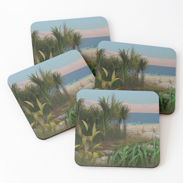 Item preview, Florida Hidden Private Beach Through the Palms designed and sold by Paul David Wilson.