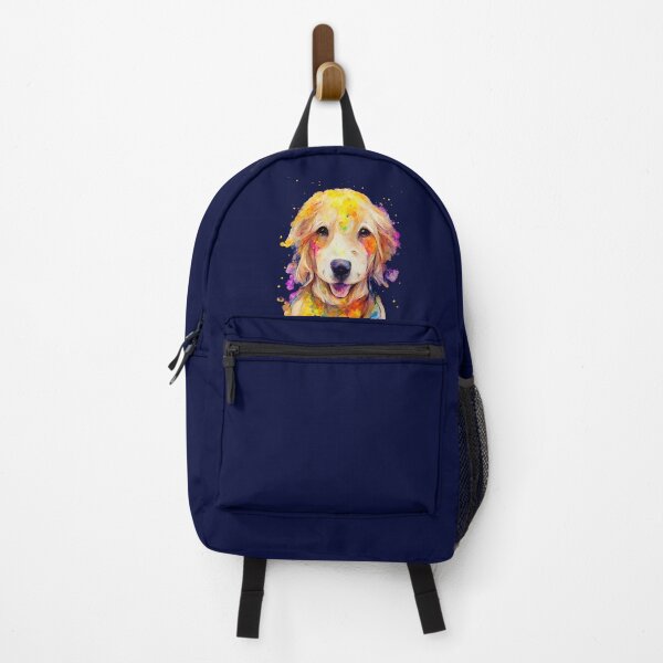 Item preview, Golden Retriever Colorful Watercolor Portrait designed and sold by Mason Di Croce.